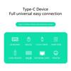 Адаптер USB C на USB 2.0, USB-адаптер, кабель OTG, кабель USB C «папа» на USB «мама» OTG для ноутбука, компьютера, планшета