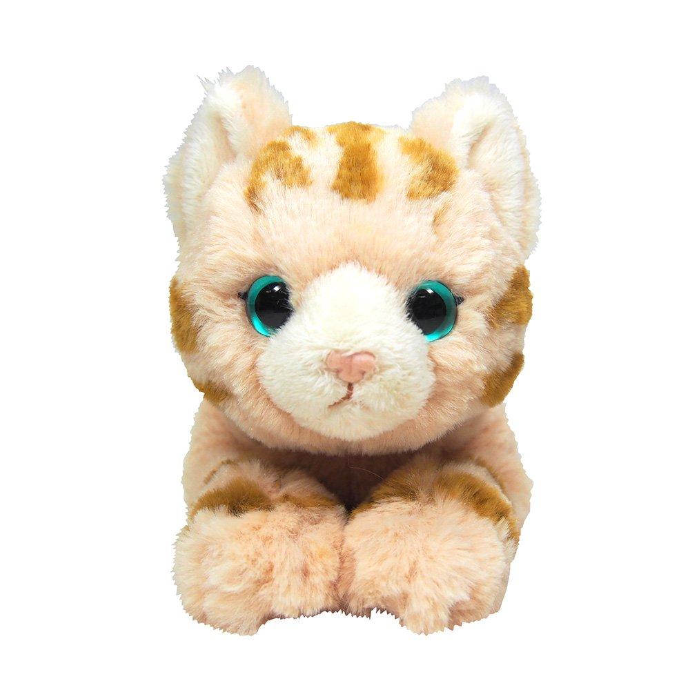 Плюшевая игрушка-кошка Sun Lemon Lap Cat P-1962 Маленькая Коричневая