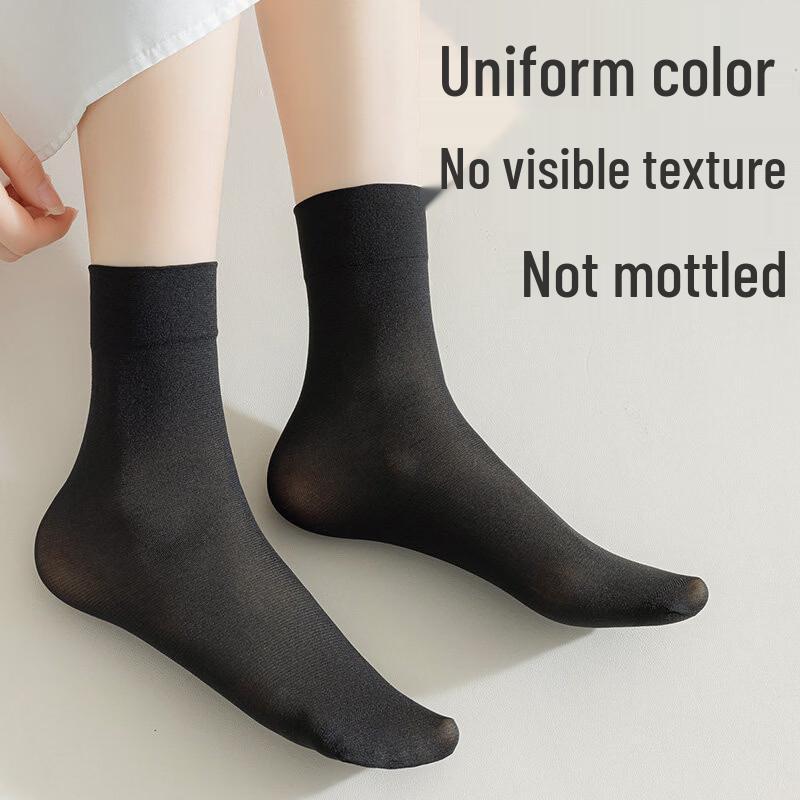 Langsha Women's Velvet Mid-Calf Socks