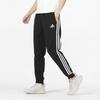 Adidas Casual Striped Solid Color Sports Pants Men Bottoms Black HL6880