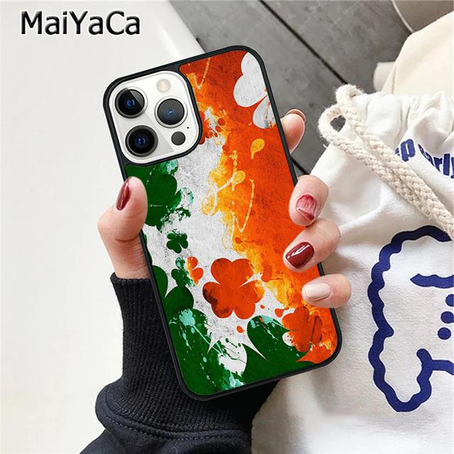 Ireland Irish Flag Phone Case Cover For iPhone 17 Air 16 16e 15 plus 11 12 13 14 pro max  coque