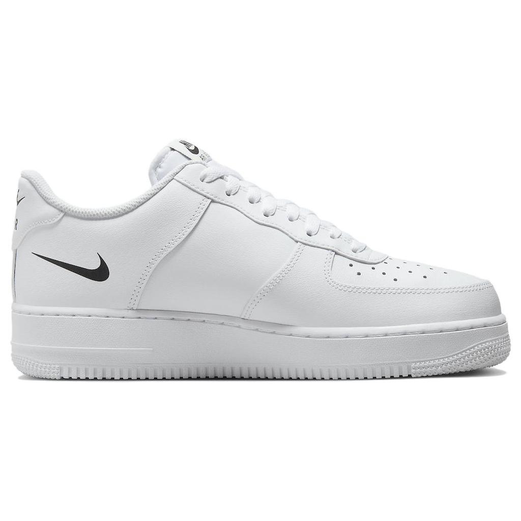 New Nike Air Force 1 Low 'Multi Swoosh' White Black FN7807-100