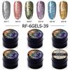 ROSALIND 5ml Nail Polish Nail Print Shiny Platinum Gel Polish Kit