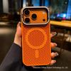 Чехол-держатель для линз iPhone 17 Pro Max: Летний Магнитный Дизайн из Поликарбоната для Рассеивания Тепла