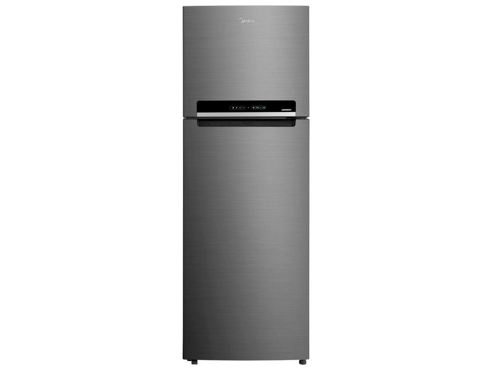 Midea Frost Free Duplex Inox Refrigerator 394L Mdrt533Evd462 - 220V
