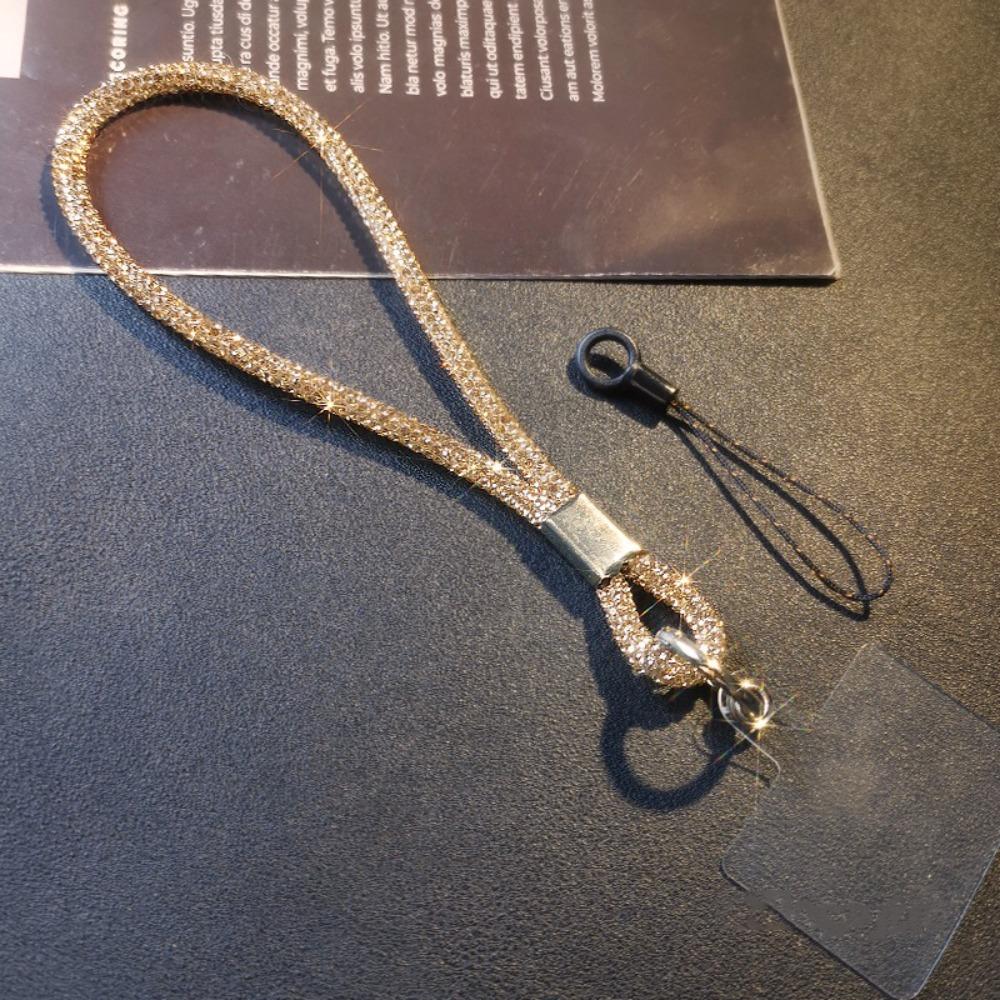 Блестящий шнурок для телефона со стразами Bling Bling Anti-lost Wrist Cable Аксессуары для телефона