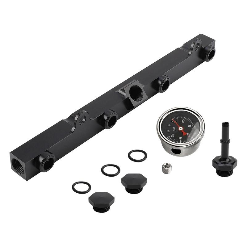 Fuel Rail Fuel Pressure Gauge for Honda K20 K24 Convenient tallation