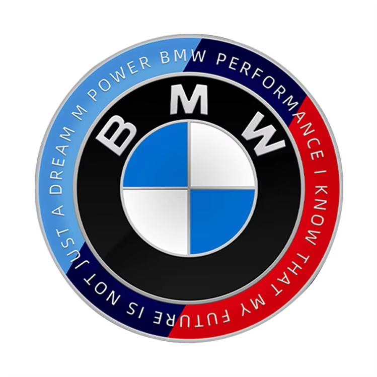 Наклейка на автомобиль BMW M E46 E60 A 72/81 мм Капот Автомобиля Передняя Задняя Крышка Багажника Рулевое Колесо Шильдик Значок Заменяемая Наклейка BMW G30 E36 F20 E46 QBT-BMW A1