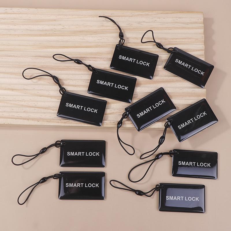 10 шт. 13,56 МГц IC-карта Tuya Ttlock Ble Электронная интеллектуальная карта дверного замка Цифровые интеллектуальные замки с отпечатками пальцев Разблокировка Маленькая Rfid-карта