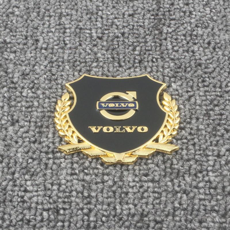 2Pcs 3D Car Body Emblem Metal Stickers Trunk Window Decal For Volvo ES90 EC40 EX40 EM90 XC90 V90 V60 XC60 V40 S80 S60 S90 XC40