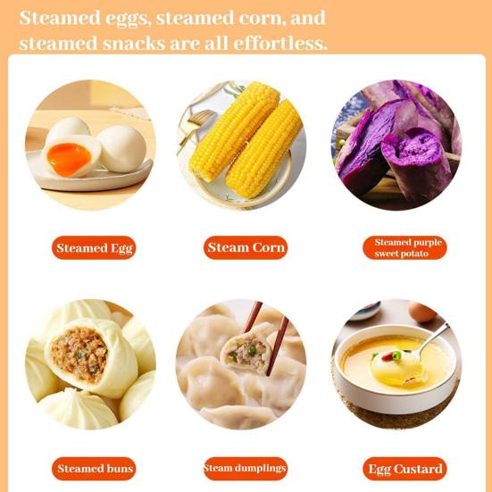 Electric Egg Cooker Omelet Maker with Auto Shut-Off Large Capacity One-Click Start Easy To Clean Egg Boiler Machine