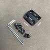Tactical RM45 Offset scout Light mount For Airsoft SF M300 M600 PLH V2 M640 Flashlight Base Parts M-LOK Picatinny Rail2