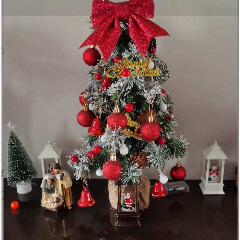 Children Desk Decoration 20Cm  Merry Christmas Tree Office Home Bedroom Doll Gift