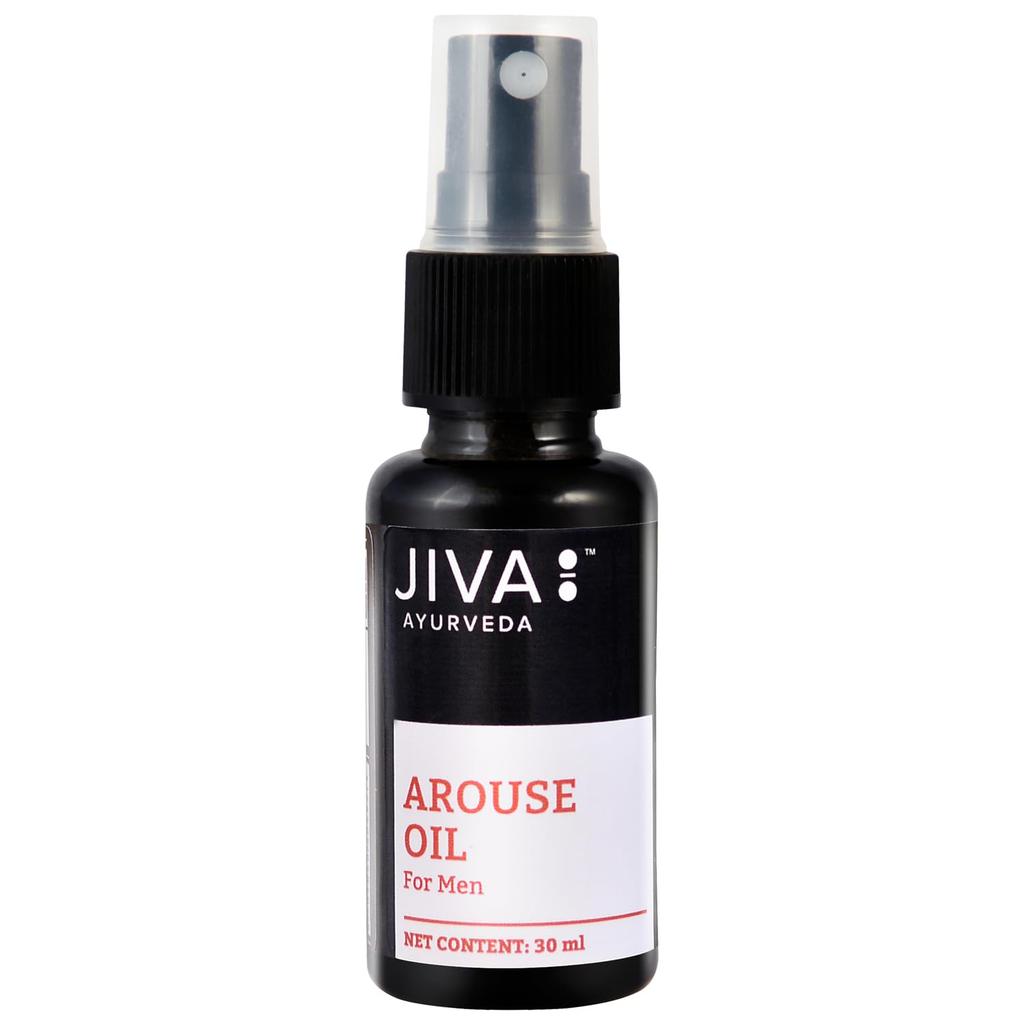Jiva Arouse Oil For Men 30ml Pack Of 1 | Natural Energy Booster & Body Revitalizer For Strength And Vitality