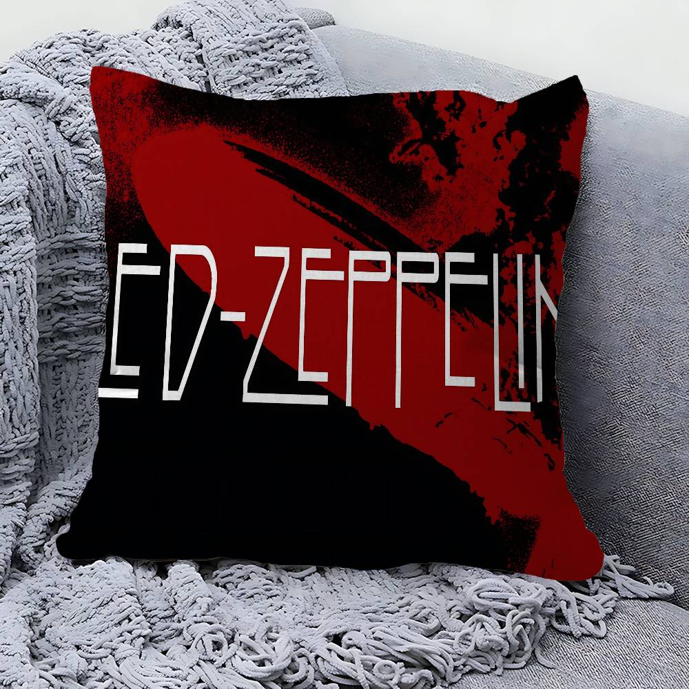 Британская Рок-группа Led Z-Zeppelines Наволочка Подушка Декоративная Подушка Наволочка Гостиная Диван Домашний Декор Индивидуальный
