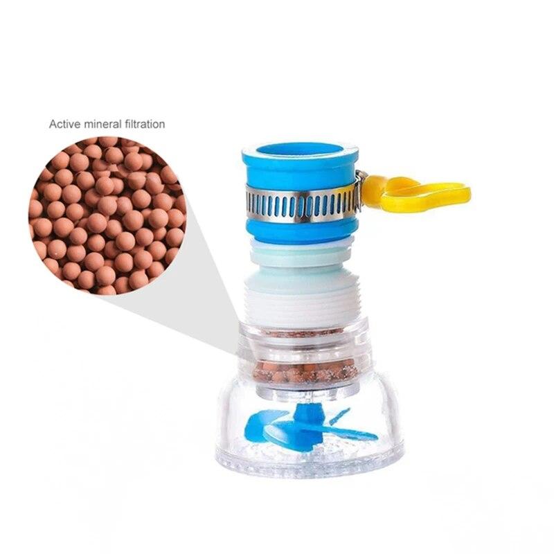 Вращающийся на 360 градусов фильтр для воды, очиститель регулируемого водопроводного крана, кухонные аксессуары, бытовой фильтр для воды, насадка-адаптер для раковины