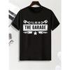 I'll Be In The Garage T-Shirt,Soft Breathable & Fade-Resistant, Classic Fit for Daily Casual Wear