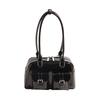 IELGY Retro Casual Commuter Shoulder Armpit Bag Large Capacity Simple Bowling Bag