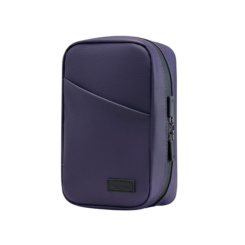 Digital Travel Storage Cube Pu Material Portable Data Cable And Charger Case