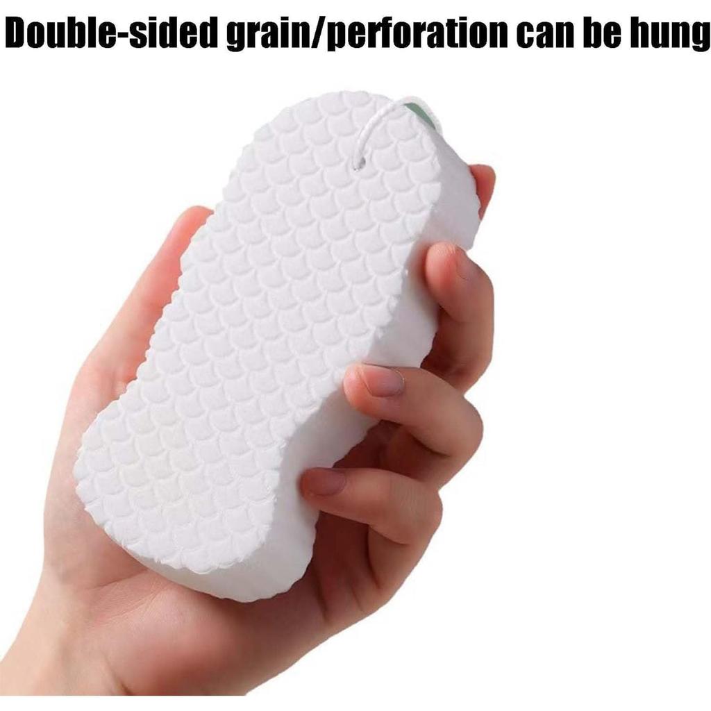Baby Sponge Bath With Scale Pattern Three Bath Sponge