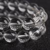 Прозрачный Горный Хрусталь Кварц Оникс Камень Круглые Бусины 15" Нить Гладкие Свободные Разделительные Бусины 4/6/8/10/12мм для Изготовления Ювелирных Изделий DIY Браслеты Аксессуары