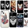 Применимый чехол для телефона Apple iPhone Чехол с татуировкой Сфинкс Кот Мягкий чехол Защитный чехол iPhone 16