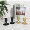 Metal Taper Candlestick Holders Gold Silver Candle Stands Elegant Candle Holder  Home Decoration