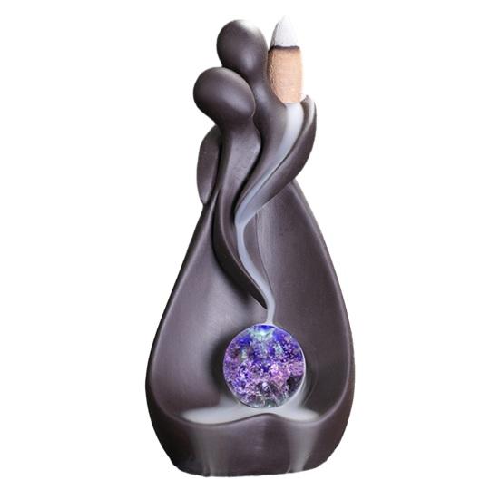 Декоративная поза для объятий, украшение прочного настольного орнамента, горелка с обратным потоком, домашний декор, горелка с обратным потоком