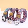 New 2.5cm Women's Casual Colored Pin Buckle Belt Versatile Fashion Canvas Belt Jeans Matching Decoration