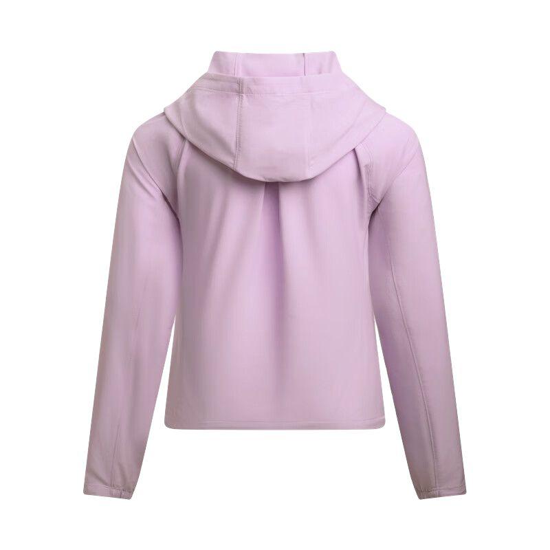 Under Armour SS25 Солнечная мода Удобная повседневная куртка с капюшоном Женские куртки Фиолетовый 6007543-543