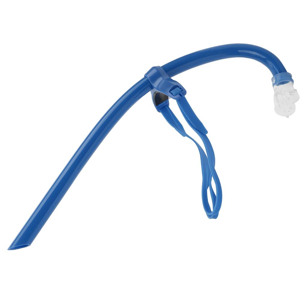 Плавание Фронтальная трубка с силиконовым загубником Тренировочное снаряжение для дыхания Синий