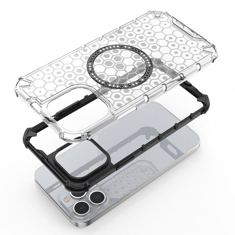 Для iPhone 12 Pro Max магнитное кольцо задняя крышка телефона чехол Magsafe кольцо беспроводная зарядка объектив защита противоударные чехлы