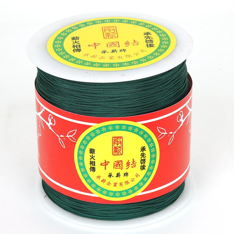 1.5mm/1mm Nylon Cord Chinese Knot Cord Woven Bracelet String Thread for DIY Jewelry Making