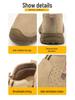 Men's Slip-On Safety Work Shoes: Anti-Smash, Anti-Puncture, Soft Sole, Anti-Scald, Spark-Resistant, Wear-Resistant.