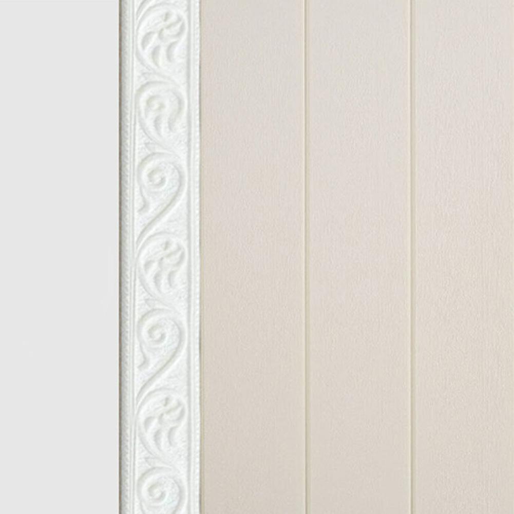 3D Foam Molding Trim Wall Trim Line Border Brown Decoration Silver