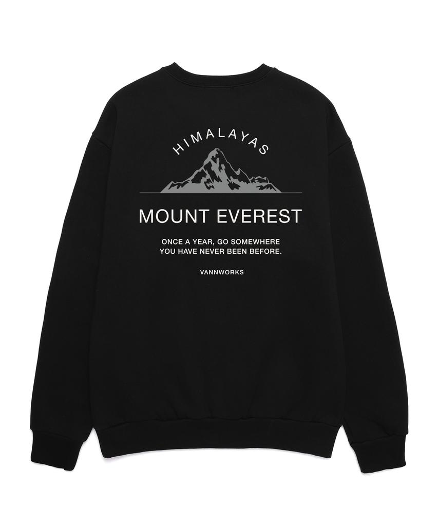 VANNWORKS Everest Oversized Sweatshirt (Vls0004) Black (Type B)