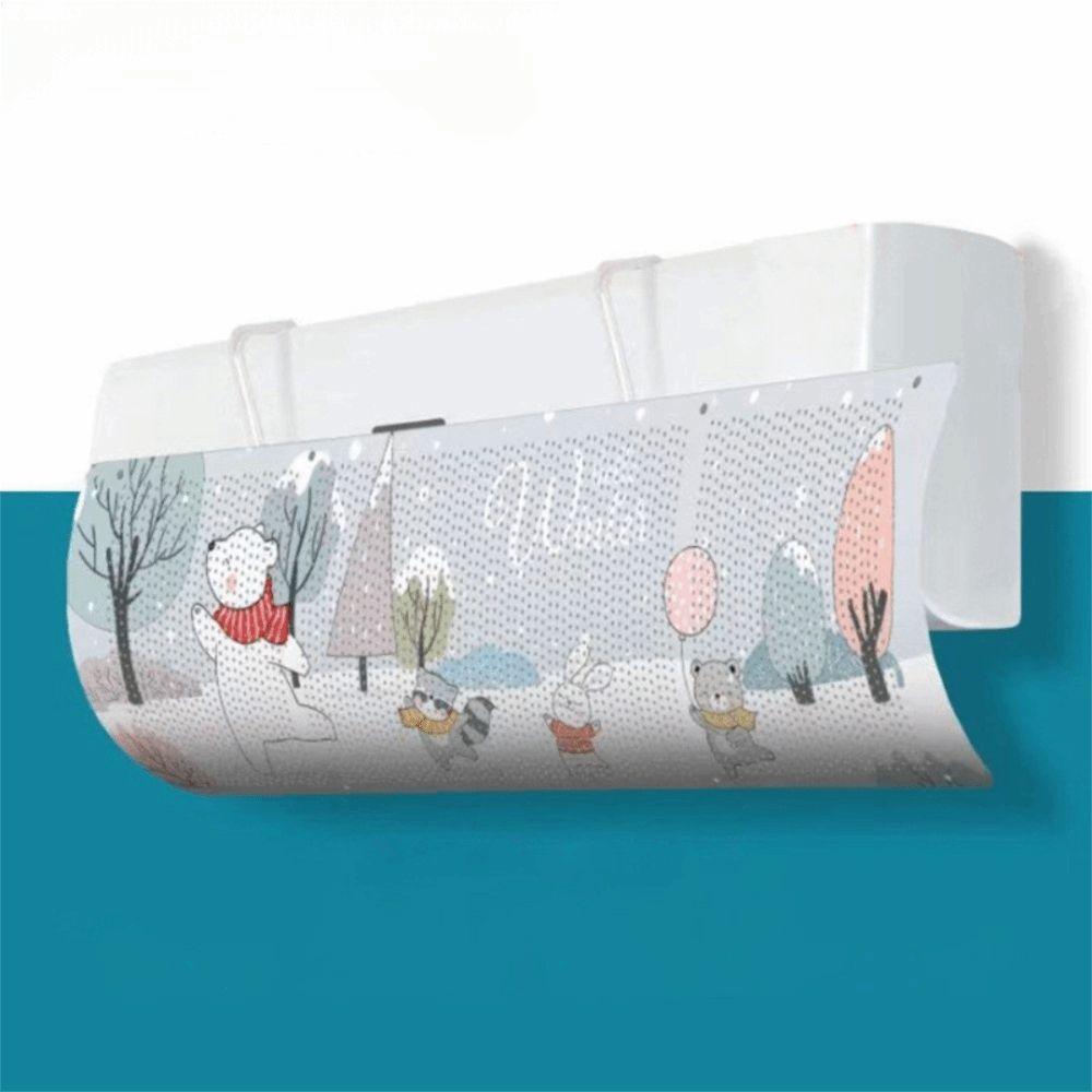 Blow-Proof Air Conditioning Wind Shield Universal Adjustable Deflector Air Conditioner Outlet
