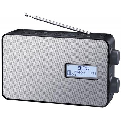 Panasonic Радио FMAM Wide FM Bluetooth совместимо с IPX4, защита от брызг, черный RF-300BT-K