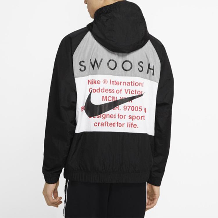 Nike Sportswear Jacket Spring Men's Black (Unisex) Jackets CJ4889 011