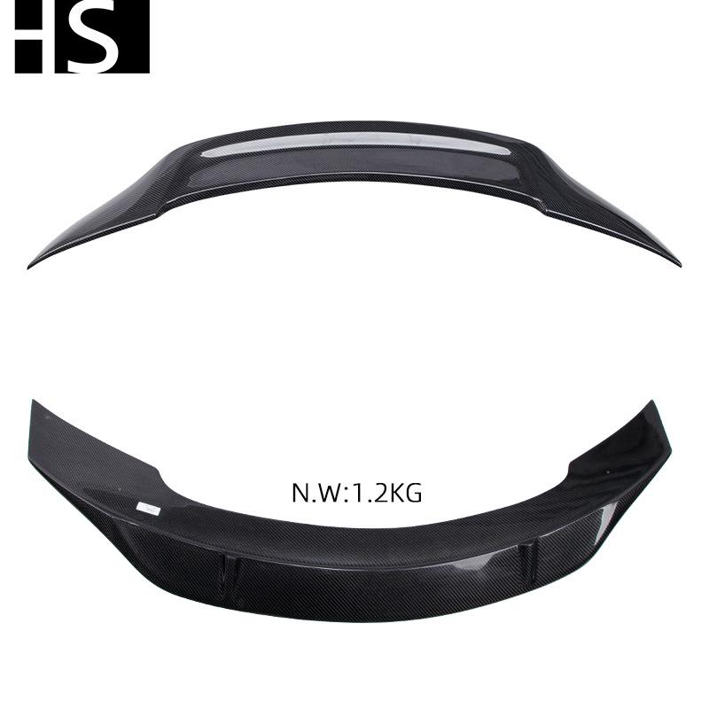 Fits 17-22 Mercedes-Benz E-Class W213 R-Style Carbon Fiber Rear Wing Spoiler