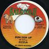 7inch Record SIZZLA - Bun Dem Up NONE Kalonji Records Jamaica Reggae, Ska & Dub Used