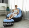 Luxurious Eco-Friendly Portable Recliner Set with Air Cushion and Footrest Stool.