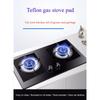 2PCS/3PCS Household Anti-scalding Stove Mat Kitchen Gas Mat Teflon Gas Stove Protection Mat Anti-oil and Anti-fouling Gas Mat