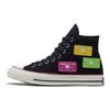 Converse 1970-е Chuck 70 Удобные Универсальные Высокие парусиновые кеды Унисекс Черные 169844C