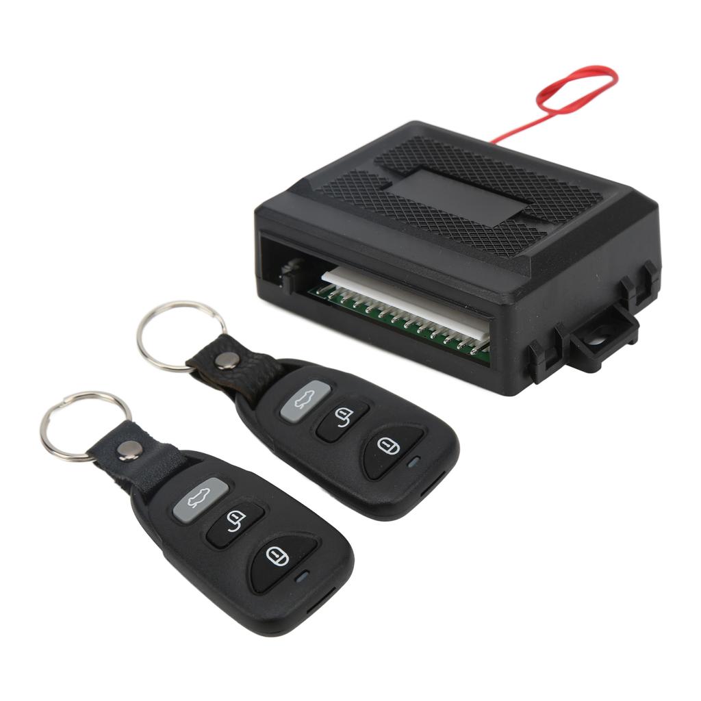 Car Control Central Door Lock Kit Remote 3 Buttons Keyless Entry System Universal 12V