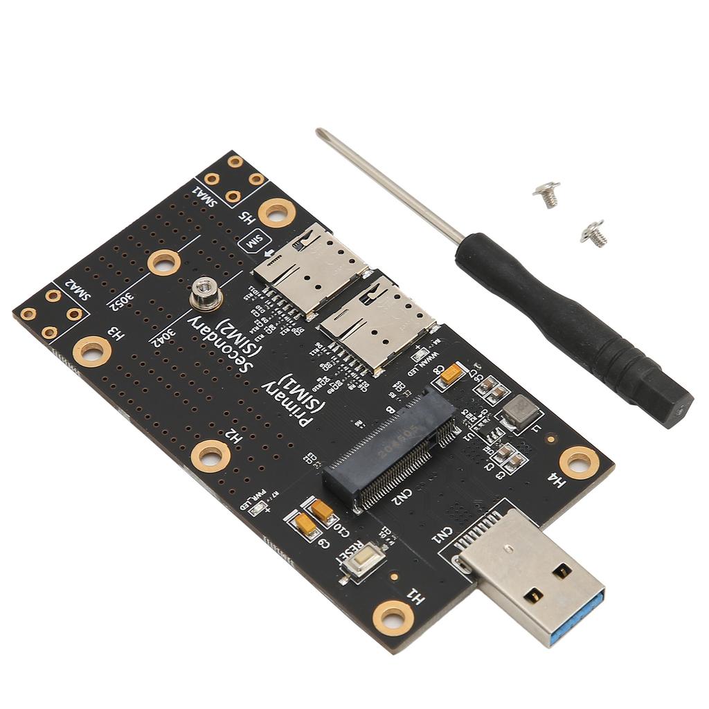 Адаптер M.2 - USB 3.0 Push Connector для двух слотов для SIM-карт, компьютерный модуль 3G4G5G