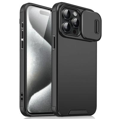 Новый противоударный чехол для телефона для iPhone 16 14 13 12 11 15 Pro Max Plus Обложка Слайдер Защитный бронированный чехол для камеры для iPhone 16 pro