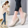 Women Fashion Comfortable Slip On Loafers Shoes Single Shoes Flats Shoes Sneakers Female Casual Walking Footwear Comfortable Platform Shoes Large Size