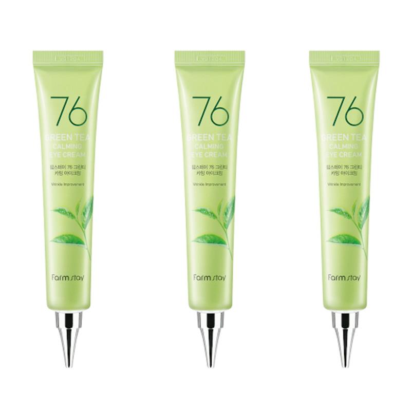 FARM STAY 76 Зеленый чай Успокаивающий крем для кожи вокруг глаз 45 мл (3 варианта)