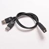 USB-кабель "папа-мама", беспроводной USB 2.0 Y-образный разветвитель, для жесткого диска, двойной USB-разветвитель Y, 1 гнездо USB-A на 2 штекера USB-A